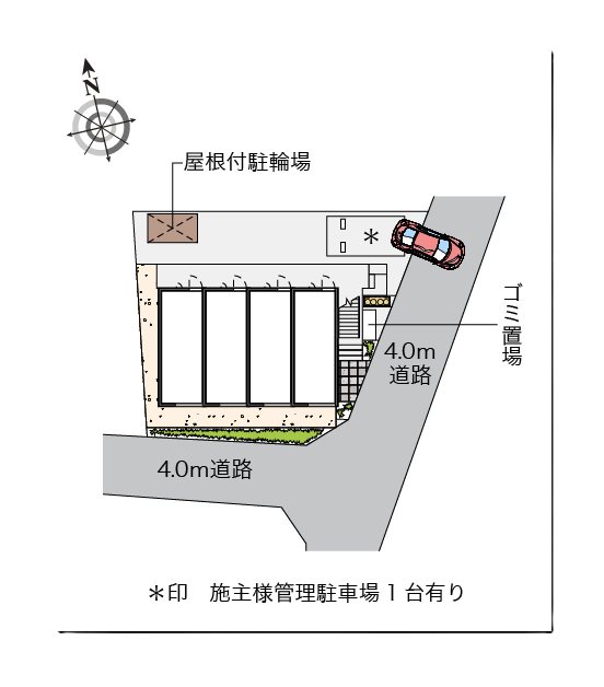 金森 配置図