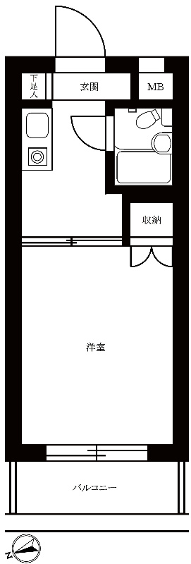 ハイタウン南馬込 間取り
