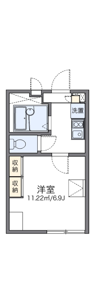 レオパレスエスポワール 間取り