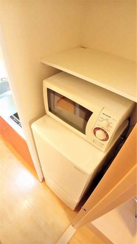 レオパレスエスポワールⅡ 冷蔵庫・電子レンジ付