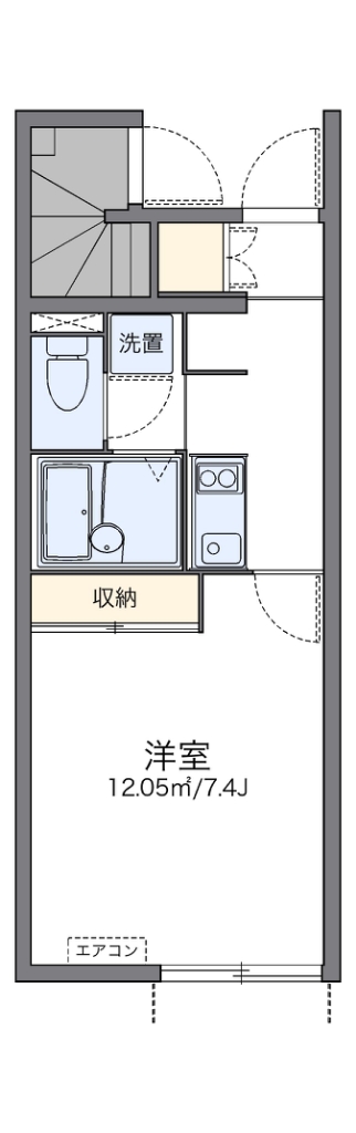 レオネクストタートルクレインⅠ 間取り