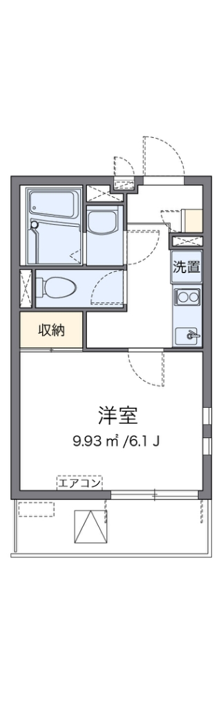 クレイノプレアデス 代表的な間取のため実際の間取とは異なる場合があります