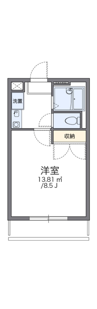 レオパレス城南 間取り