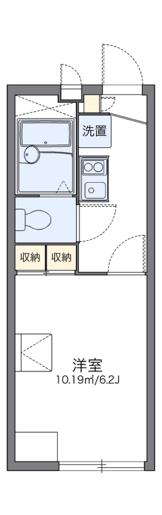 レオパレスヴァンベール 間取り