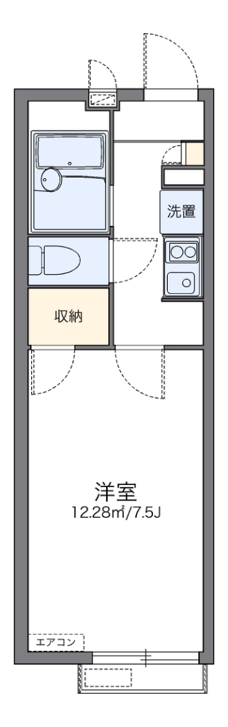 レオパレスｓｋｙ 間取り