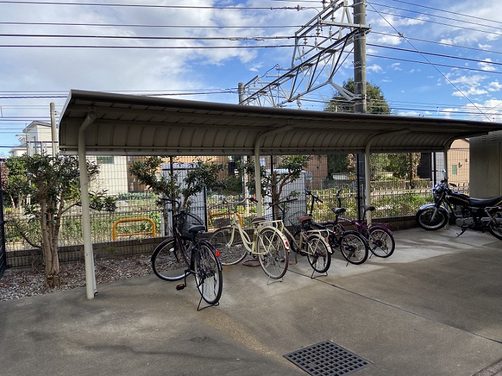 レオパレススカイ　タウン 駐輪場