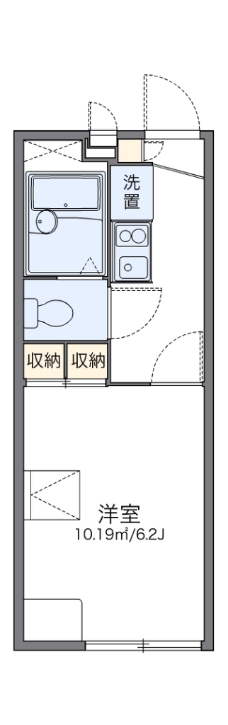 レオパレスリベルテ 間取り
