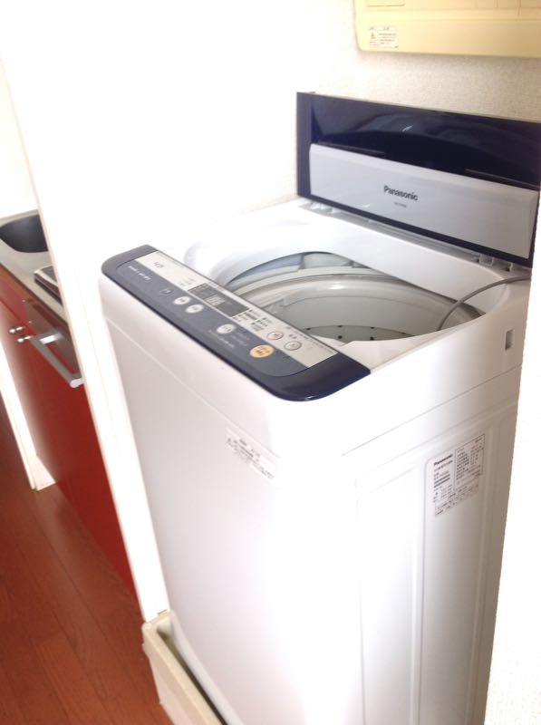 レオパレスリベルテ 家具家電付き。洗濯機