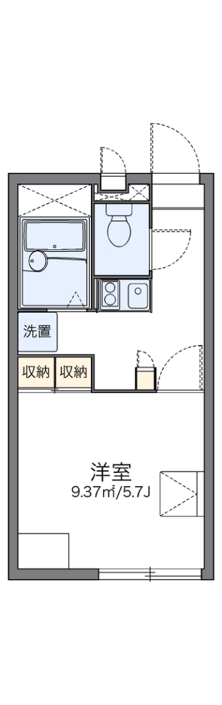 レオパレスレグルス 間取り