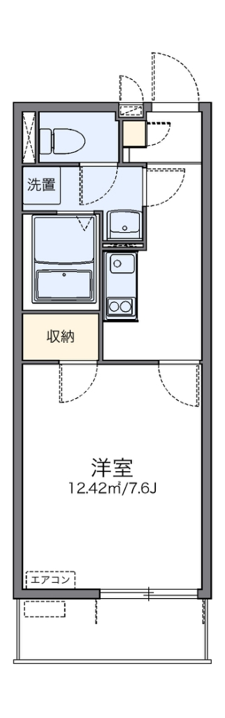 レオネクストライトコート 代表的な間取のため実際の間取とは異なる場合があります