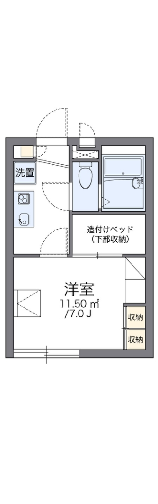 レオパレスソレイユ 間取り