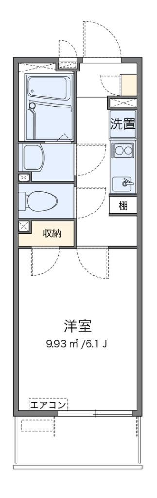 レオネクストル　リシュブール 代表的な間取のため実際の間取とは異なる場合があります