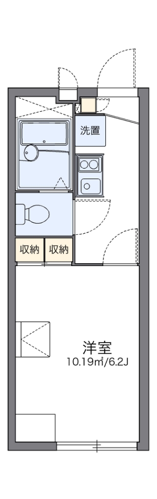 レオパレスプランドール 間取り