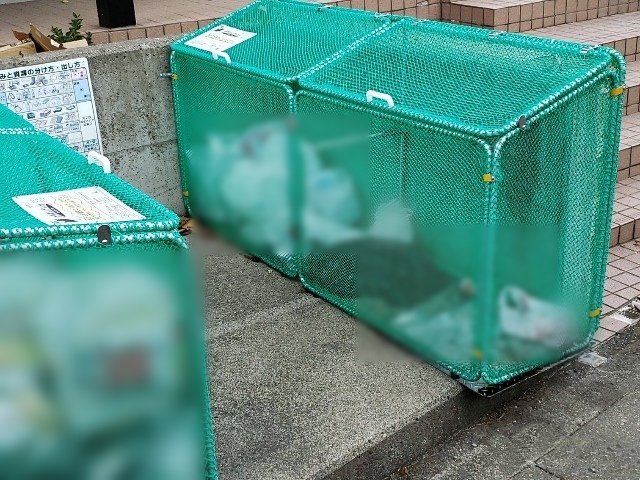 レオパレス美華 ゴミ捨て場