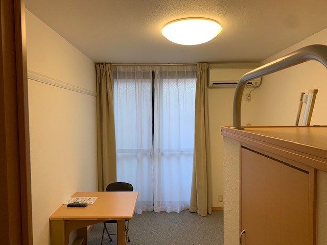 レオパレスウブスナ 1階はフローリング仕様です。