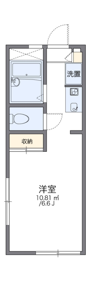 レオパレス妙蓮寺ヴィラ 間取り