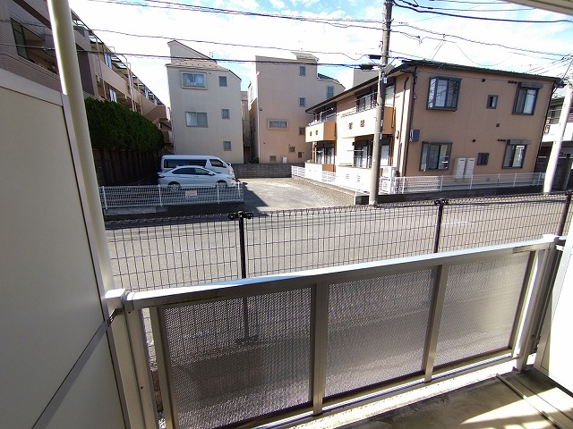 レオパレスパンシー 1階から見た景観