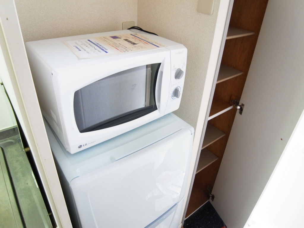 レオパレスウィン 冷蔵庫、電子レンジ