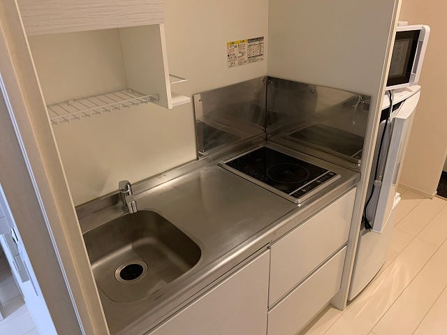クレイノスリジエ シングルレバー設置　シンク広めです♪
