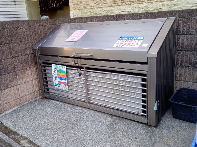 レオパレス多摩ぶらーま ゴミ置場