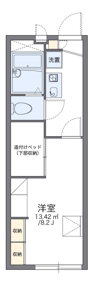 レオパレス関町東 間取り