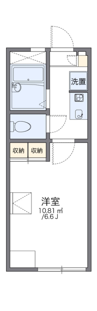 レオパレスＰｕｒｅ　Ａｓａｈｉ 間取り