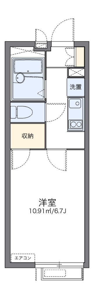 レオパレスカリン 間取り