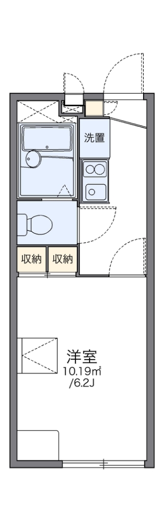 レオパレス城 間取り