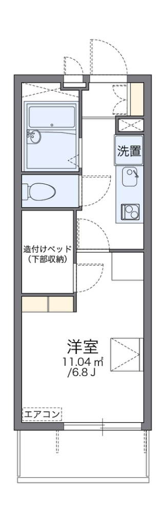 レオパレスソフィアハイツⅡ 間取り