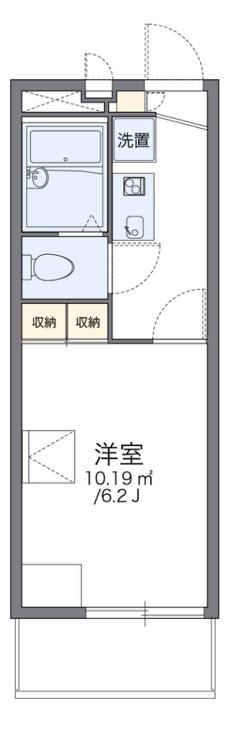 レオパレスアズール 間取り