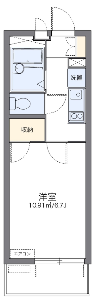 レオパレス桜 間取り