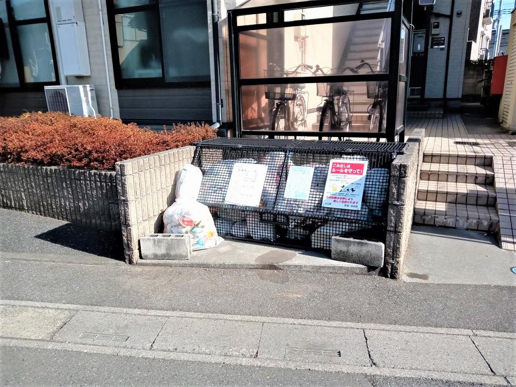 レオパレスガーデン ゴミ置き場