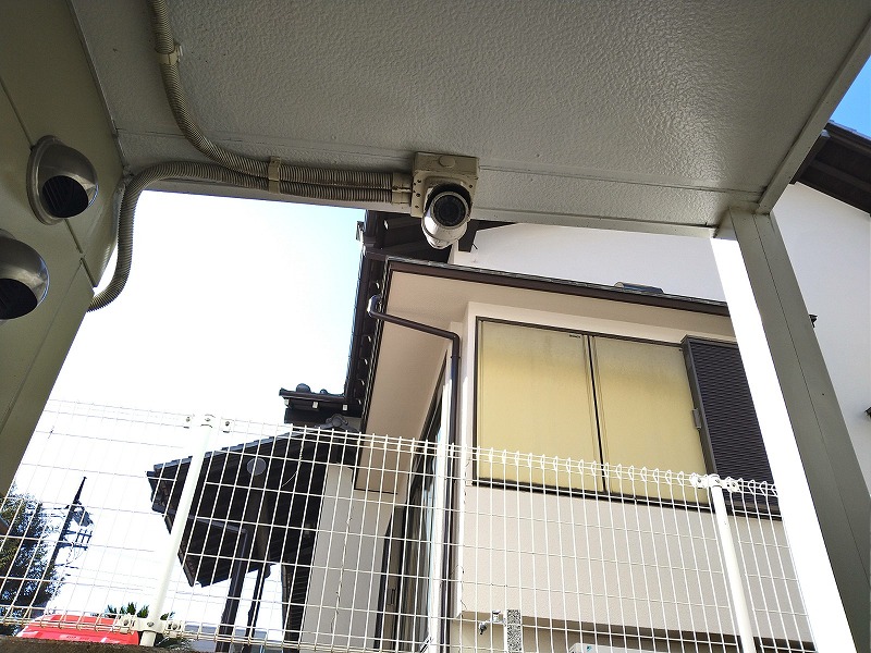 レオパレスＣｈａｒｍＣｏｕｒｔ 防犯カメラ設置