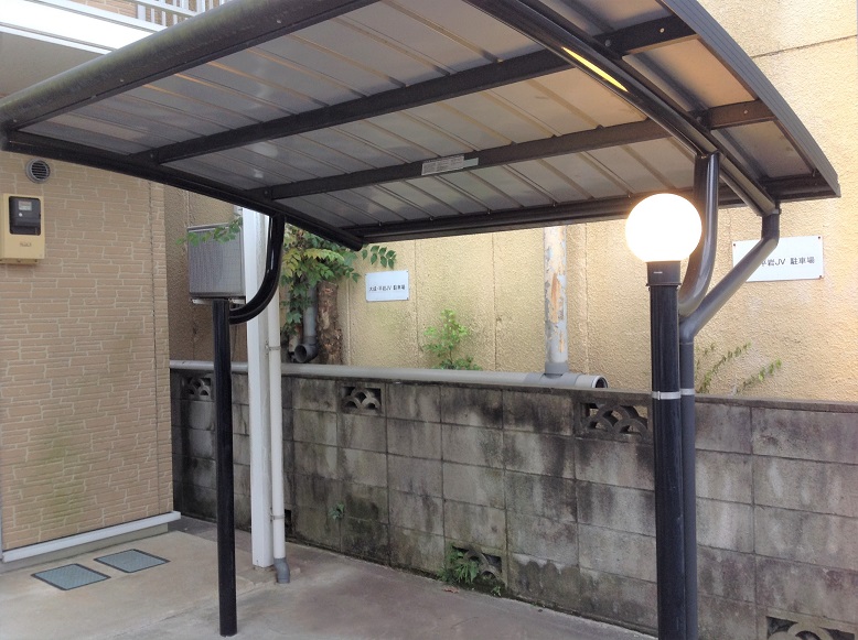 レオパレス弘法 駐輪場