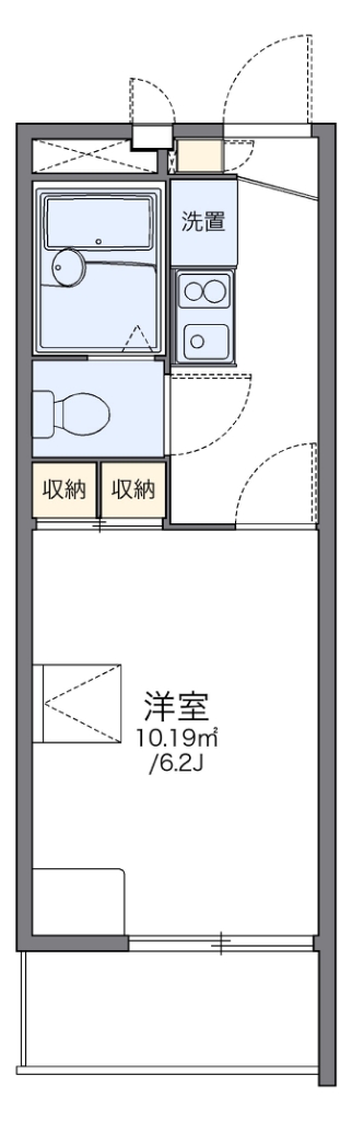 レオパレスクレールＳＫ 間取り