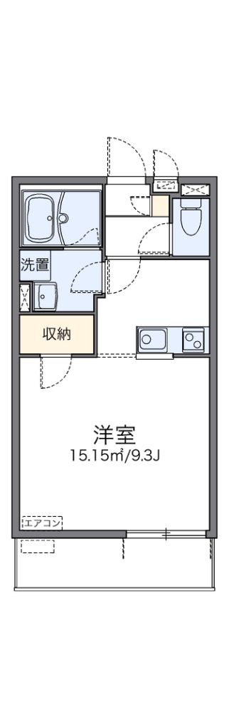 レオネクストマローネ 代表的な間取のため実際の間取とは異なる場合があります