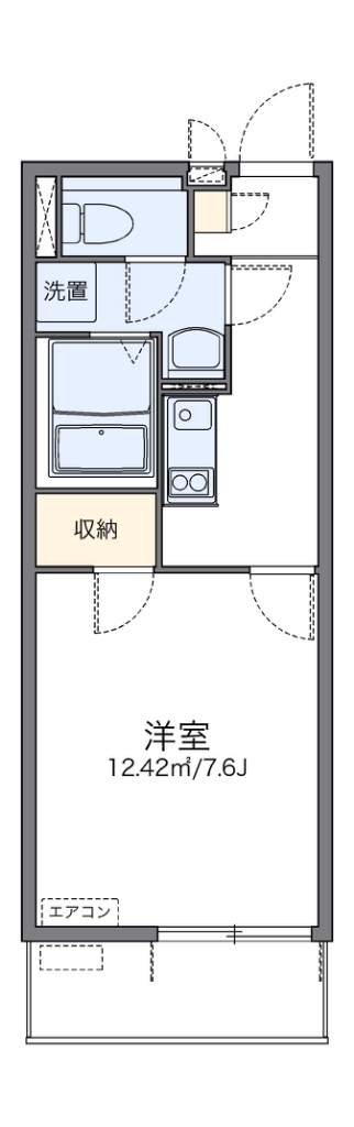 レオネクストブラザーズハイツ 代表的な間取のため実際の間取とは異なる場合があります