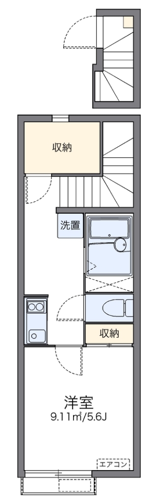 レオネクストさく 間取り