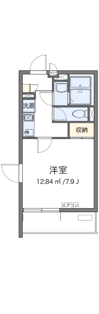 クレイノアンジュ鶴間 代表的な間取のため実際の間取とは異なる場合があります