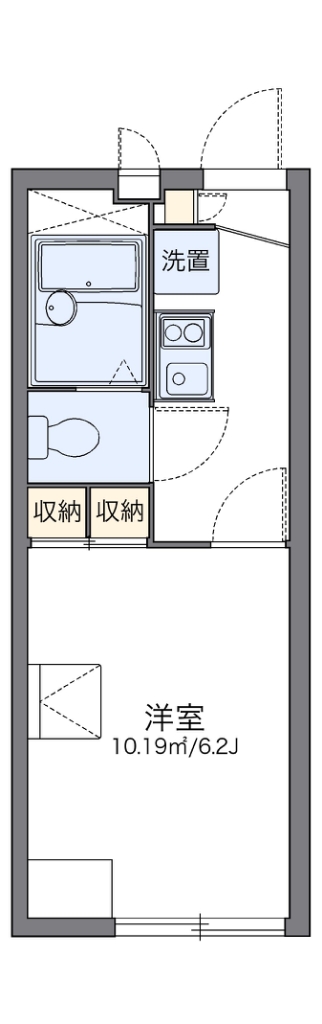 レオパレスバリオヴェルデ 間取り