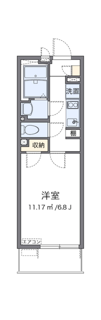 クレイノミオラヴィラ 代表的な間取のため実際の間取とは異なる場合があります