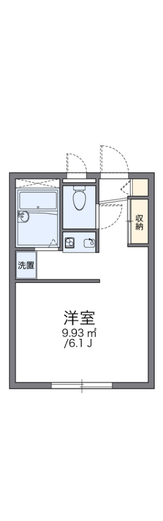 レオパレスオータム 間取り