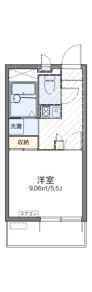 レオパレスアルメリア 間取り