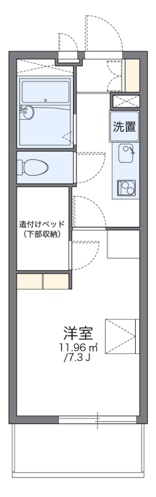 レオパレスリリー 間取り