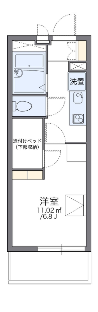 レオパレスサニーハウス 間取り