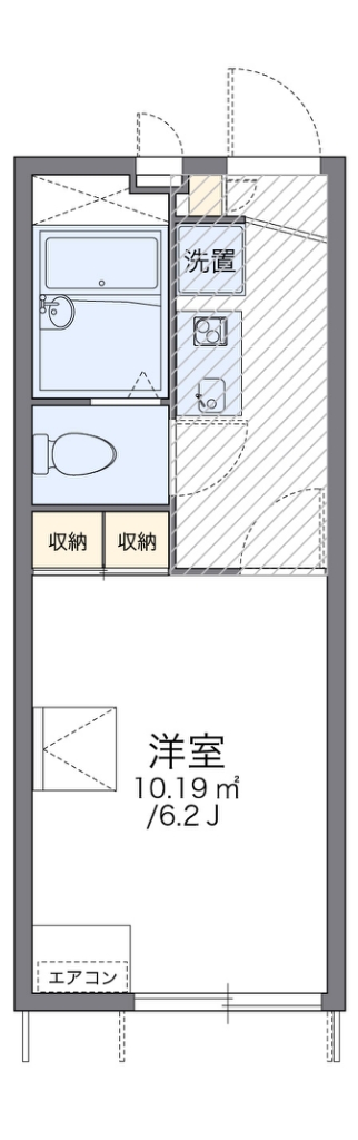 レオパレスソユーズ 間取り