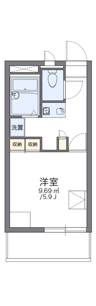 レオパレスセゾンコート 間取り