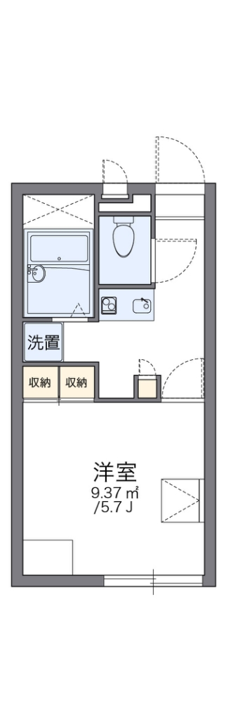 レオパレスジャスミン 間取り