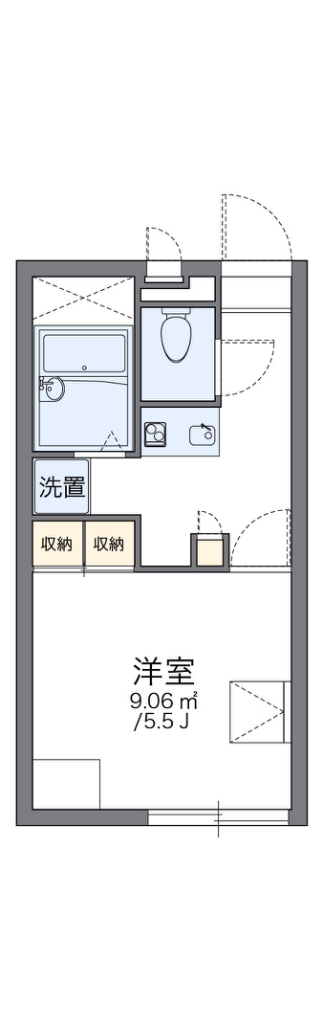 レオパレスグリーンステージ大宮 間取り
