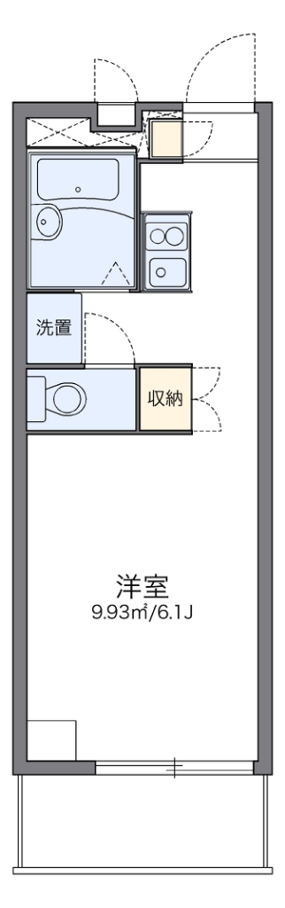 レオパレス片倉 間取り